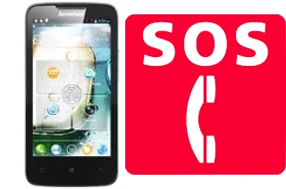 Appels d'urgence sur Lenovo A820