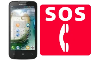 Appels d'urgence sur Lenovo A830