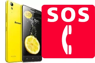 Appels d'urgence sur Lenovo K3