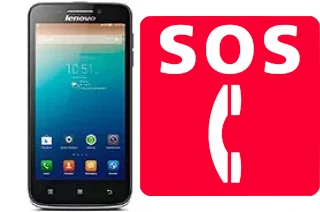 Appels d'urgence sur Lenovo S650