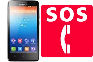 Appels d'urgence sur Lenovo S660