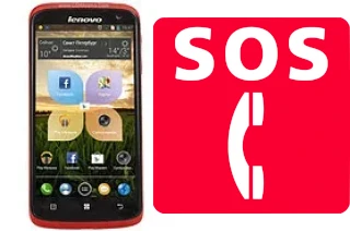 Appels d'urgence sur Lenovo S820