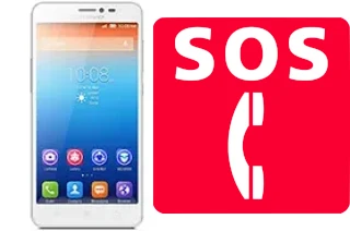 Appels d'urgence sur Lenovo S850