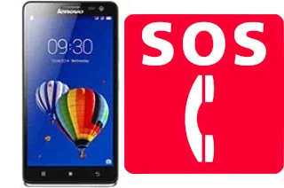 Appels d'urgence sur Lenovo S856