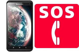 Appels d'urgence sur Lenovo S930