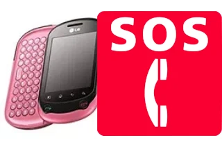 Appels d'urgence sur LG Optimus Chat C550