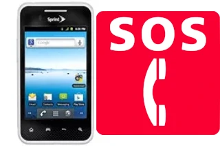 Appels d'urgence sur LG Optimus Elite LS696