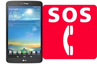 Appels d'urgence sur LG G Pad 8.3 LTE