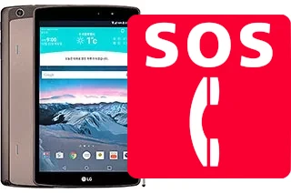 Appels d'urgence sur LG G Pad II 8.3 LTE