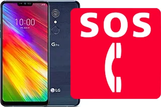 Appels d'urgence sur LG G7 Fit