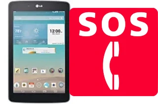 Appels d'urgence sur LG G Pad 7.0 LTE