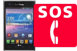 Appels d'urgence sur LG Intuition VS950