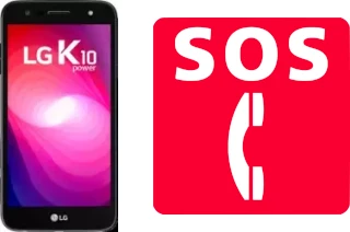 Appels d'urgence sur LG K10 Power