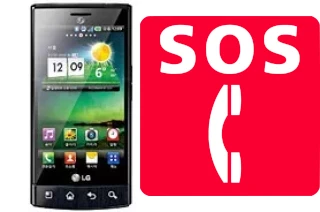 Appels d'urgence sur LG Optimus Mach LU3000