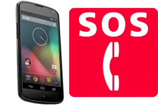 Appels d'urgence sur LG Nexus 4 E960