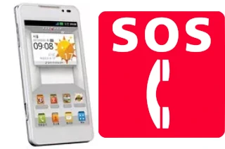 Appels d'urgence sur LG Optimus 3D Cube SU870