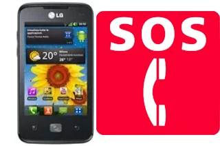 Appels d'urgence sur LG Optimus Hub E510