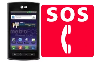 Appels d'urgence sur LG Optimus M+ MS695