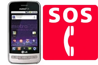 Appels d'urgence sur LG Optimus M