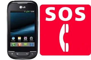 Appels d'urgence sur LG Optimus Net