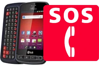 Appels d'urgence sur LG Optimus Slider