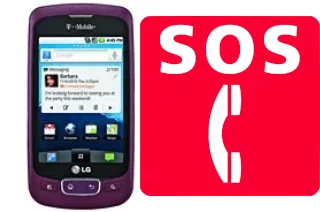 Appels d'urgence sur LG Optimus T