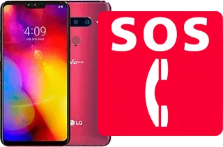 Appels d'urgence sur LG V40 ThinQ