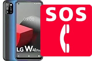 Appels d'urgence sur LG W41 Pro