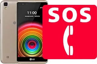 Appels d'urgence sur LG X power