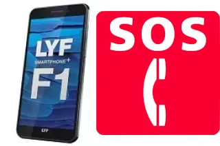 Appels d'urgence sur Lyf F1