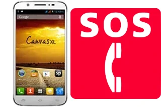 Appels d'urgence sur Micromax A119 Canvas XL