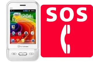 Appels d'urgence sur Micromax A50 Ninja