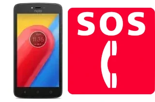 Appels d'urgence sur Motorola Moto C 4G