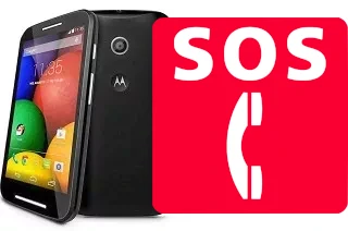 Appels d'urgence sur Motorola Moto E Dual SIM