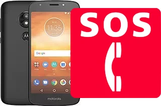 Appels d'urgence sur Motorola Moto E5 Play