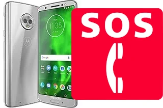 Appels d'urgence sur Motorola Moto G6