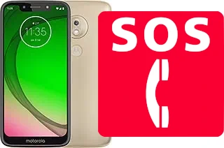 Appels d'urgence sur Motorola Moto G7 Play