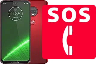 Appels d'urgence sur Motorola Moto G7 Plus