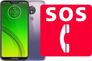 Appels d'urgence sur Motorola Moto G7 Power