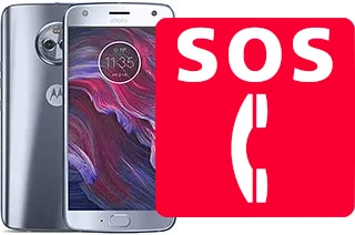 Appels d'urgence sur Motorola Moto X4