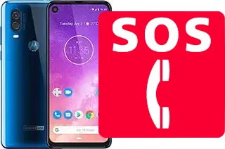 Appels d'urgence sur Motorola One Vision