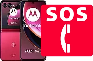 Appels d'urgence sur Motorola Razr 40 Ultra