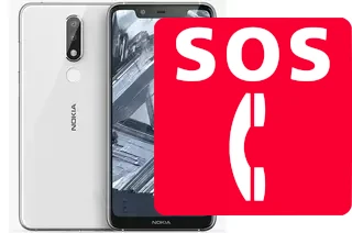 Appels d'urgence sur Nokia 5.1 Plus