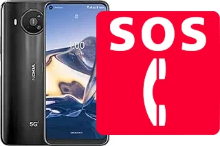 Appels d'urgence sur Nokia 8 V 5G UW