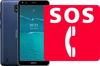 Appels d'urgence sur Nokia C1 2nd Edition