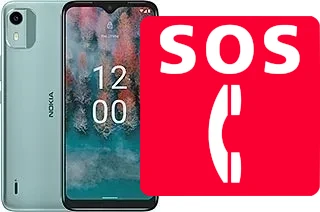 Appels d'urgence sur Nokia C12