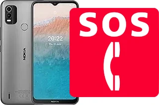 Appels d'urgence sur Nokia C21 Plus