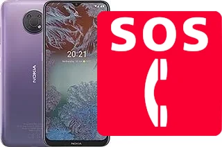Appels d'urgence sur Nokia G10