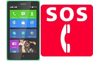 Appels d'urgence sur Nokia XL