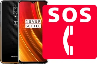 Appels d'urgence sur OnePlus 6T McLaren